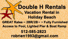 Double H Vacation Rentals in Holiday Beach, TX